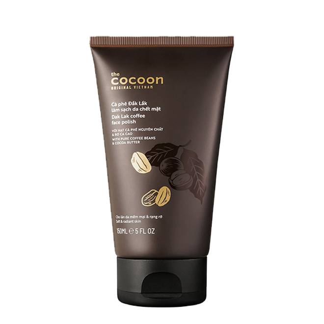 Tẩy tế bào chết body cocoon cà phê đắk lắk làm sạch tế chết cơ thể và mặt