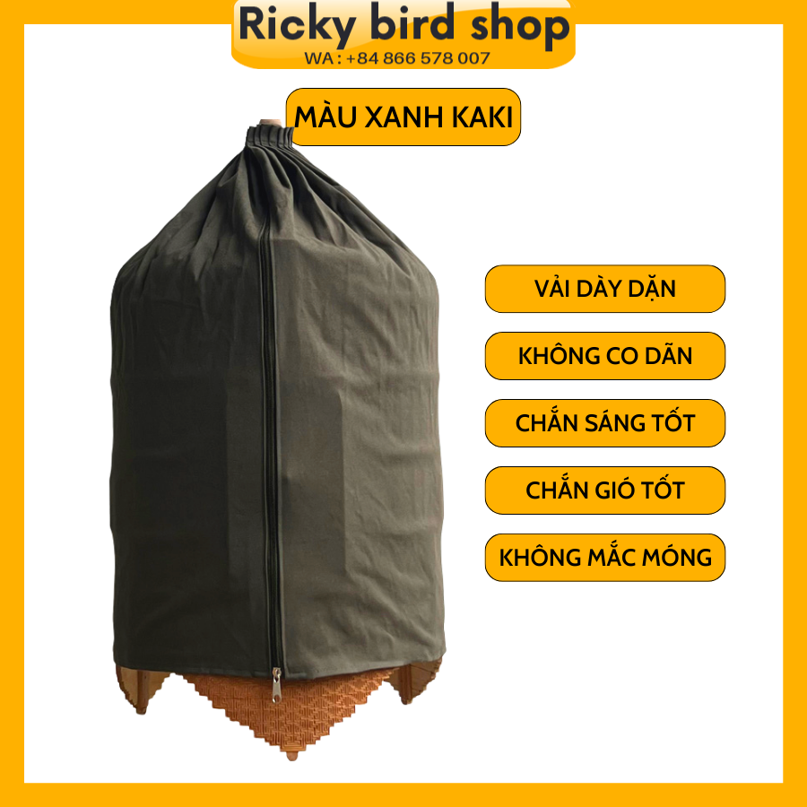Áo lồng chim họa mi, chòe vải dày, đẹp - không mắc móng