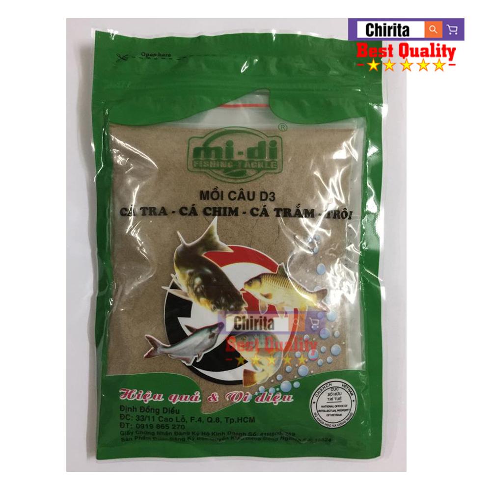 Combo 3 Gói Mồi Cám Câu Cá D1 D2 D3