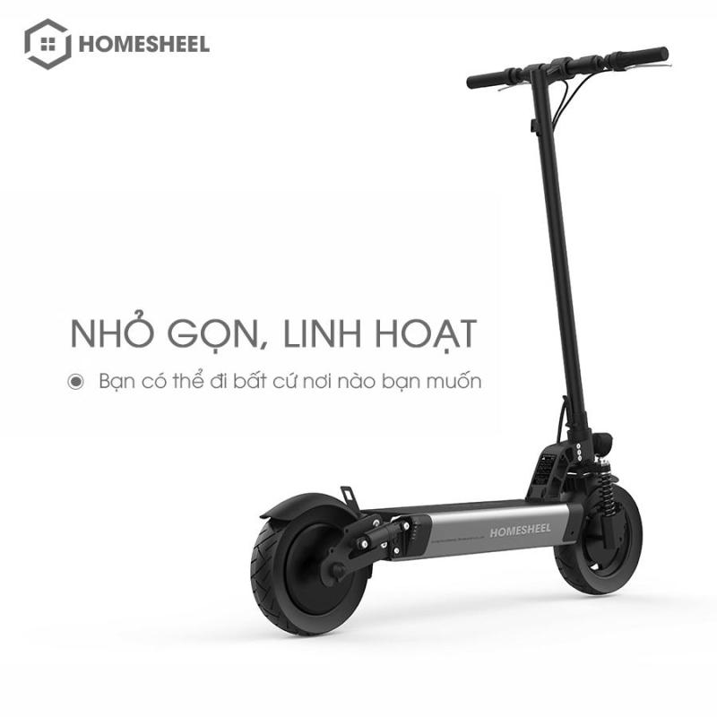 Mua Xe điện scooter thể thao gấp gọn Homesheel S1 _ Bảo hành 2 năm_màu đen