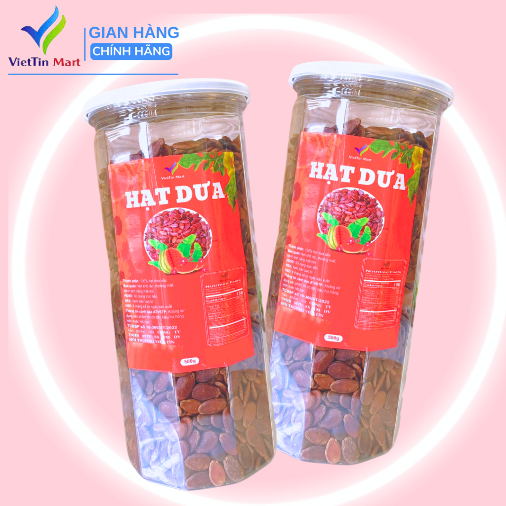 500gr Hạt dưa giòn ngon (không phẩm màu)