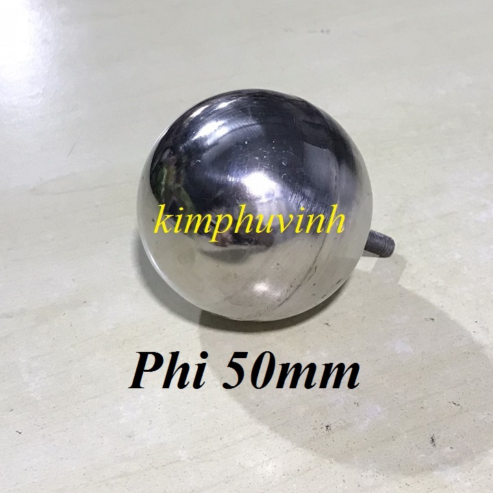 Quả cầu inox nhỏ - trái cầu inox cầu thang - trái châu inox