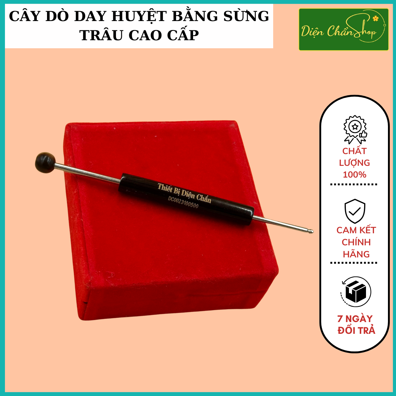 Cây dò & day huyệt sừng diện chẩn