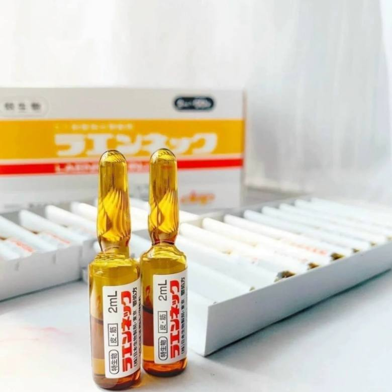 Tế bào gốc Laennec Placenta nội địa Nhật Bản (Hộp 50 ống x 2ml)