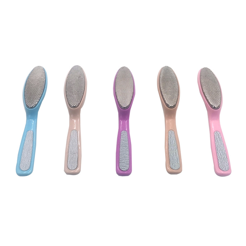 Steel heel scrubber