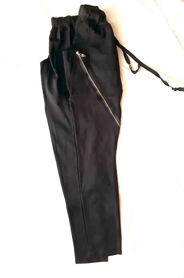 Quần jogger nữ màu đen