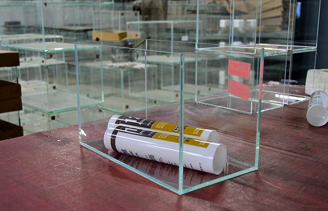 Bể kính siêu trong 5 mặt - 15x15x20 cm