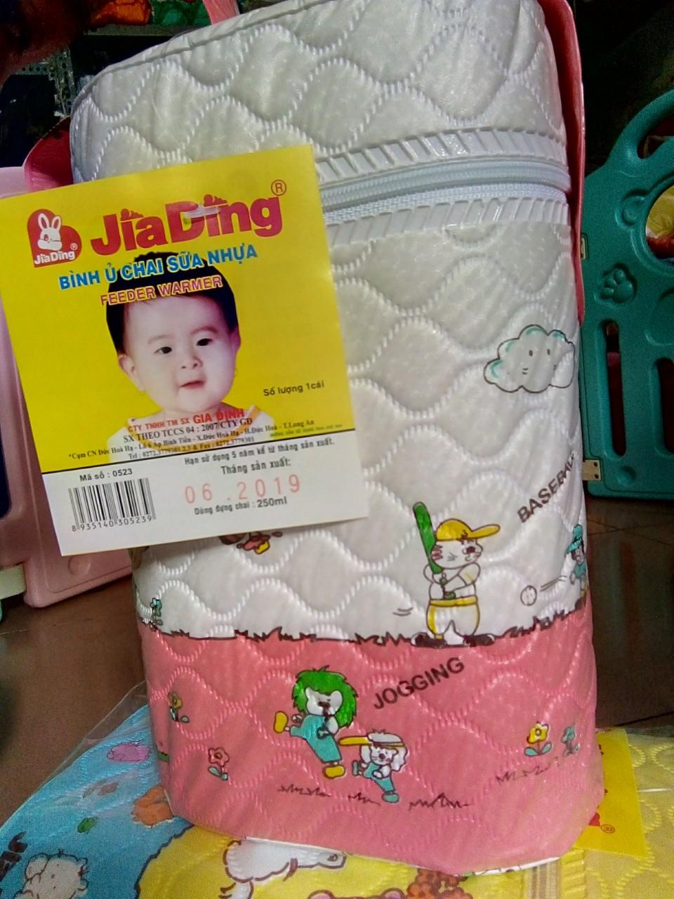 Bình ủ sữa đôi JiaDing hàng Việt Nam