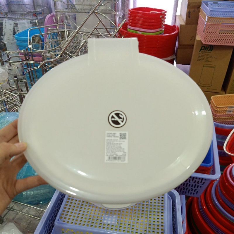 [Ảnh thật] [Có sẵn] Thùng rác oval nhỏ
