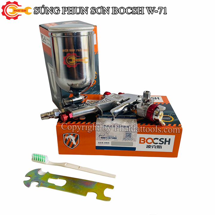 Súng Phun Sơn BOCSH W-71 Cao Cấp