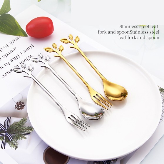 Bộ muỗng nĩa bằng thép không gỉ cao cấp