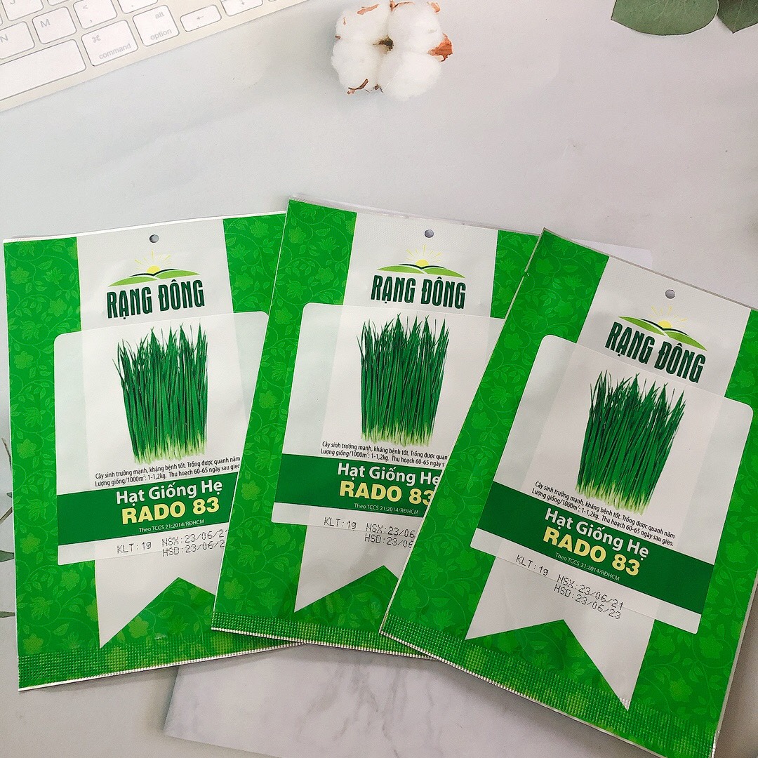 Hạt giống RD Hẹ lá Rado 83 gói 1gr