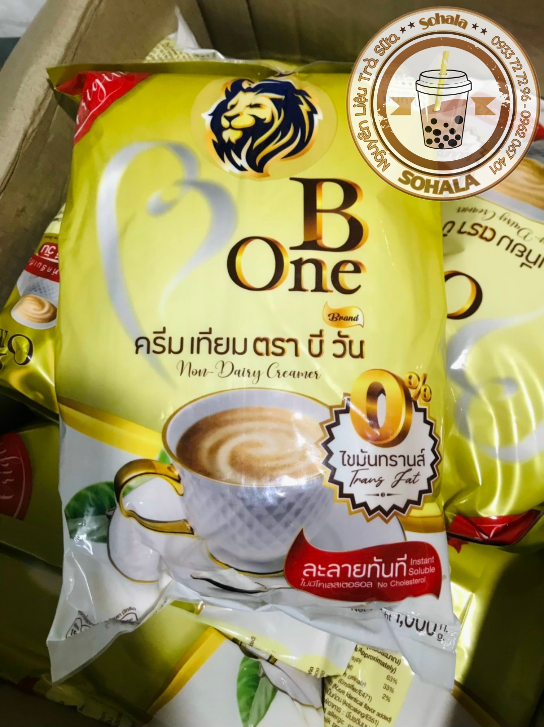 Bột Béo B-One (Gói 1Kg) pha trà sữa Thơm Ngon