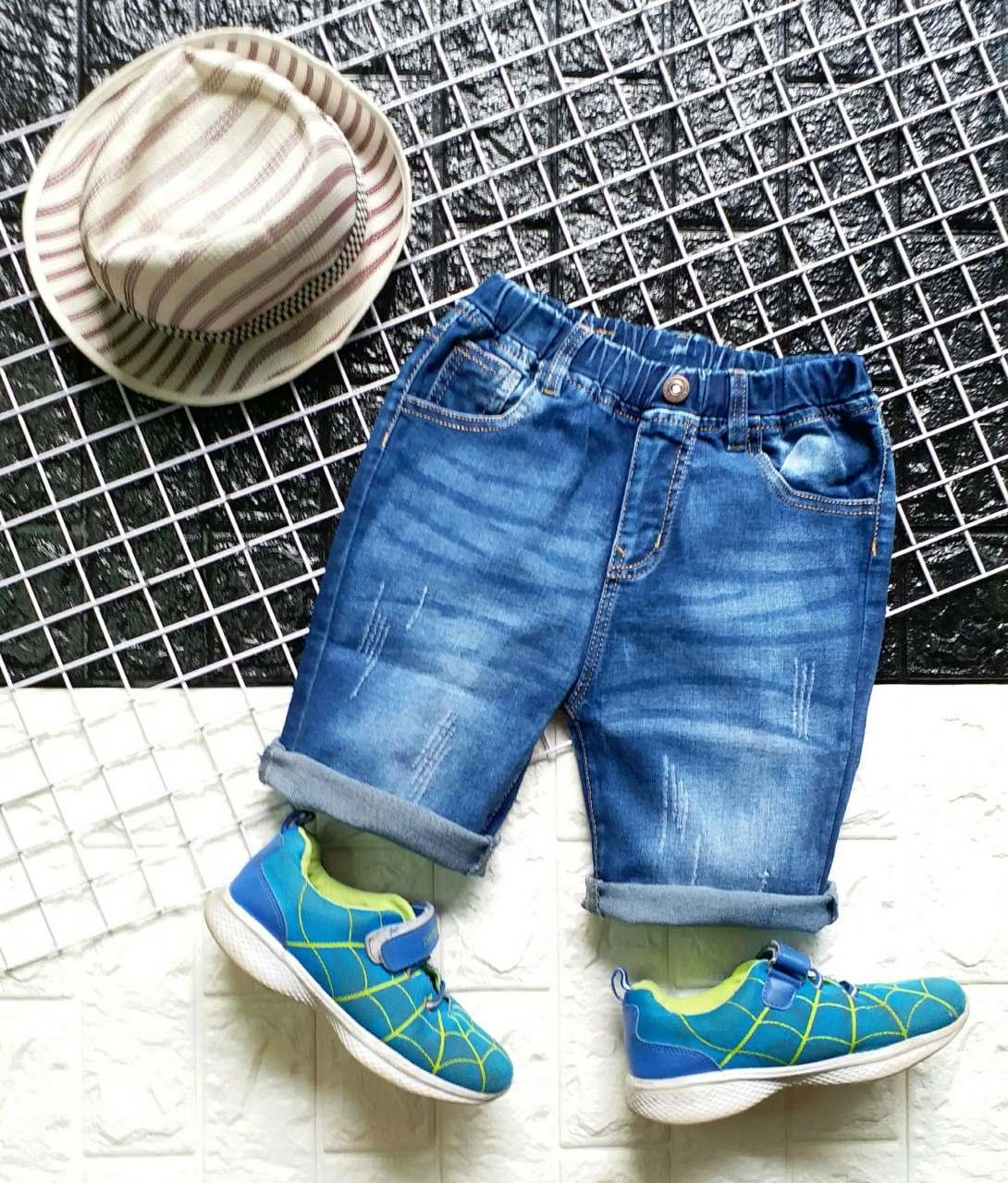 Quần short jean bé trai 5-10 tuổi