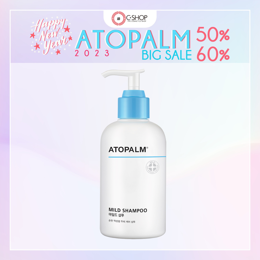 SALE 60% Dầu gội đầu cho bé Atopalm Mild Shampoo