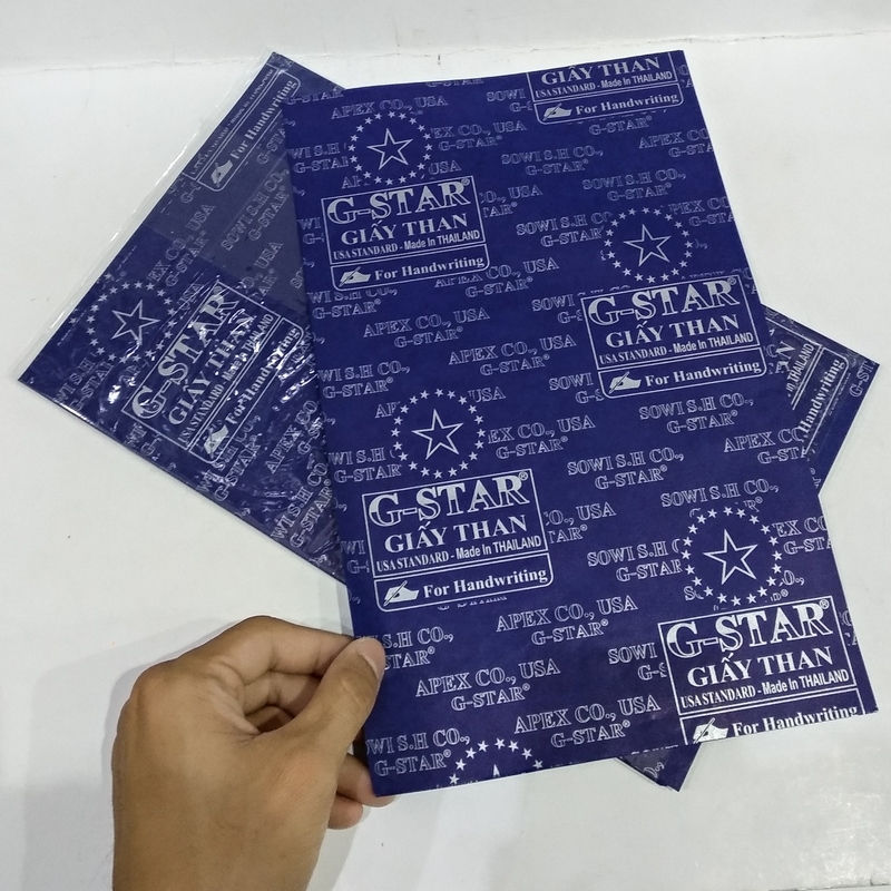 Combo 10 Tờ Giấy Than Xanh GStar