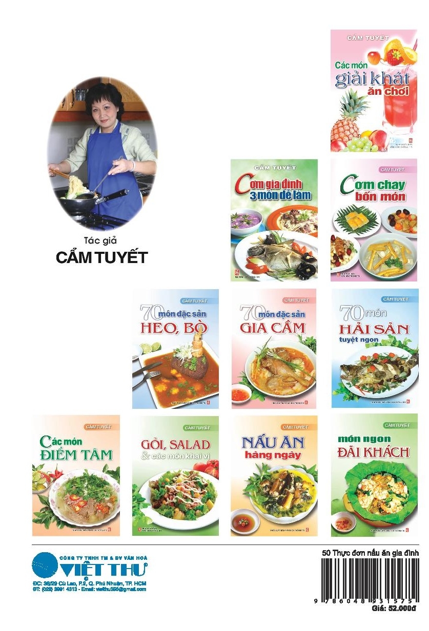 Fahasa - 50 Thực Đơn Nấu Ăn Gia Đình