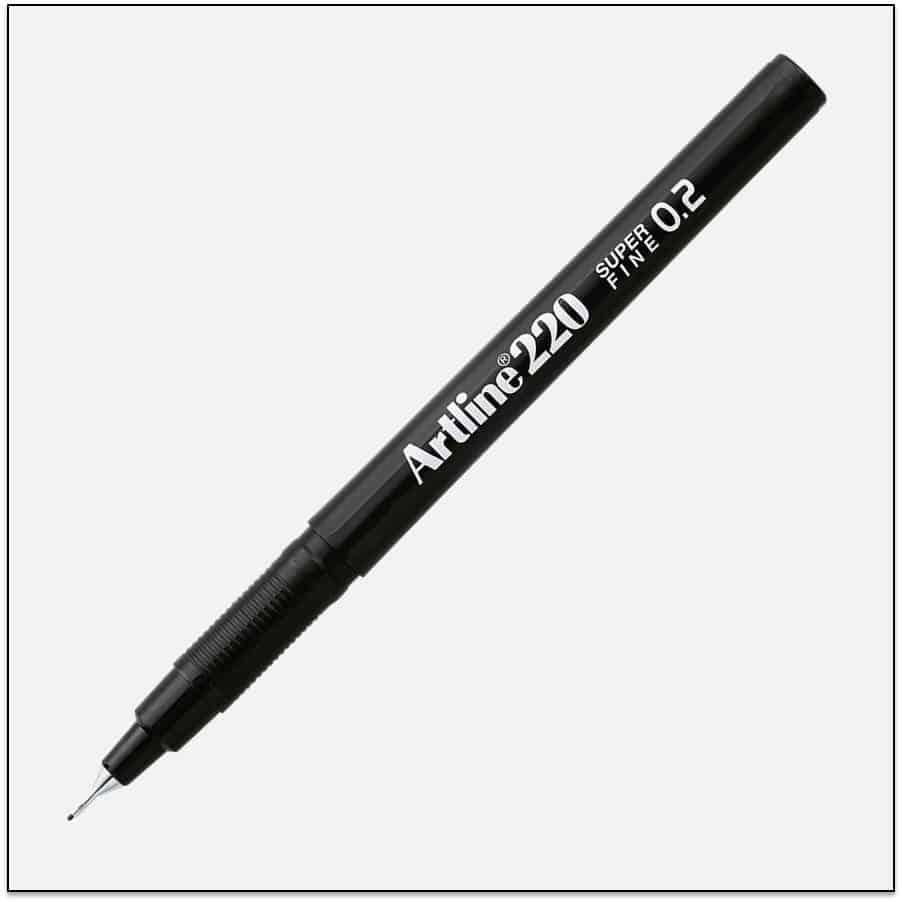 Bút lông kim Artline Japan EK-220