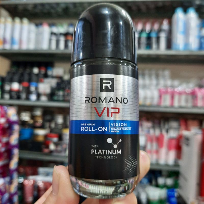 Lăn khử mùi nam cao cấp Romano VIP Vision 50ml