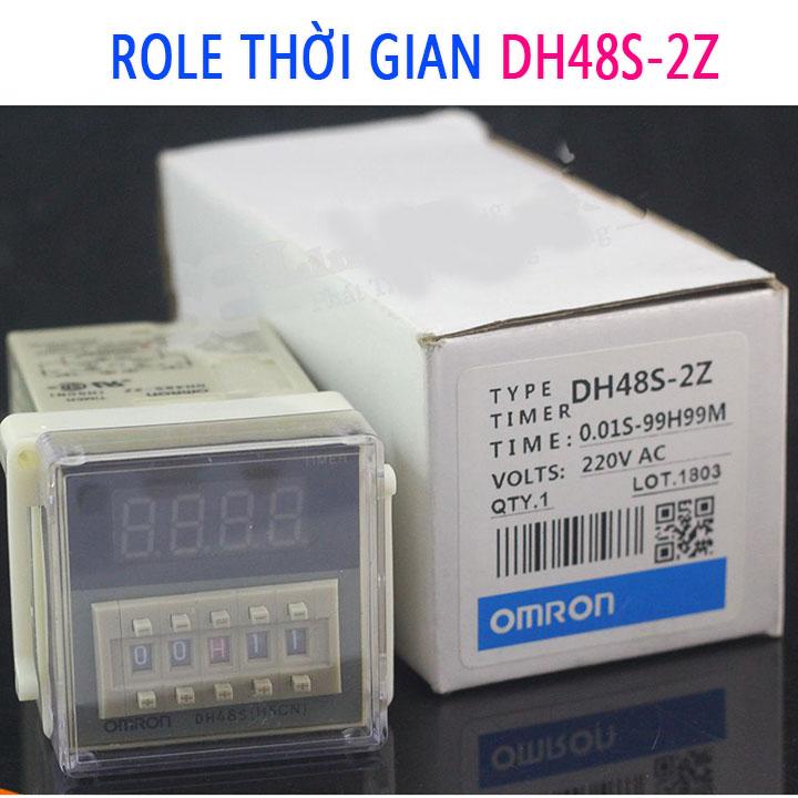 Rơ le thời gian timer DH48S-2Z 220VAC - 2 cặp Tiếp Điểm
