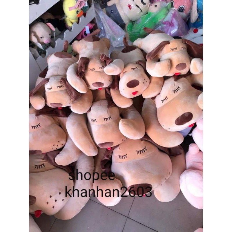 GỐI ÔM HÌNH THÚ CHÓ TAI DÀI