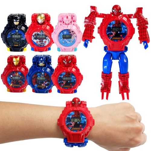 ĐỒNG HỒ BIẾN HÌNH ROBOT SIÊU NHÂN CỰC HOT