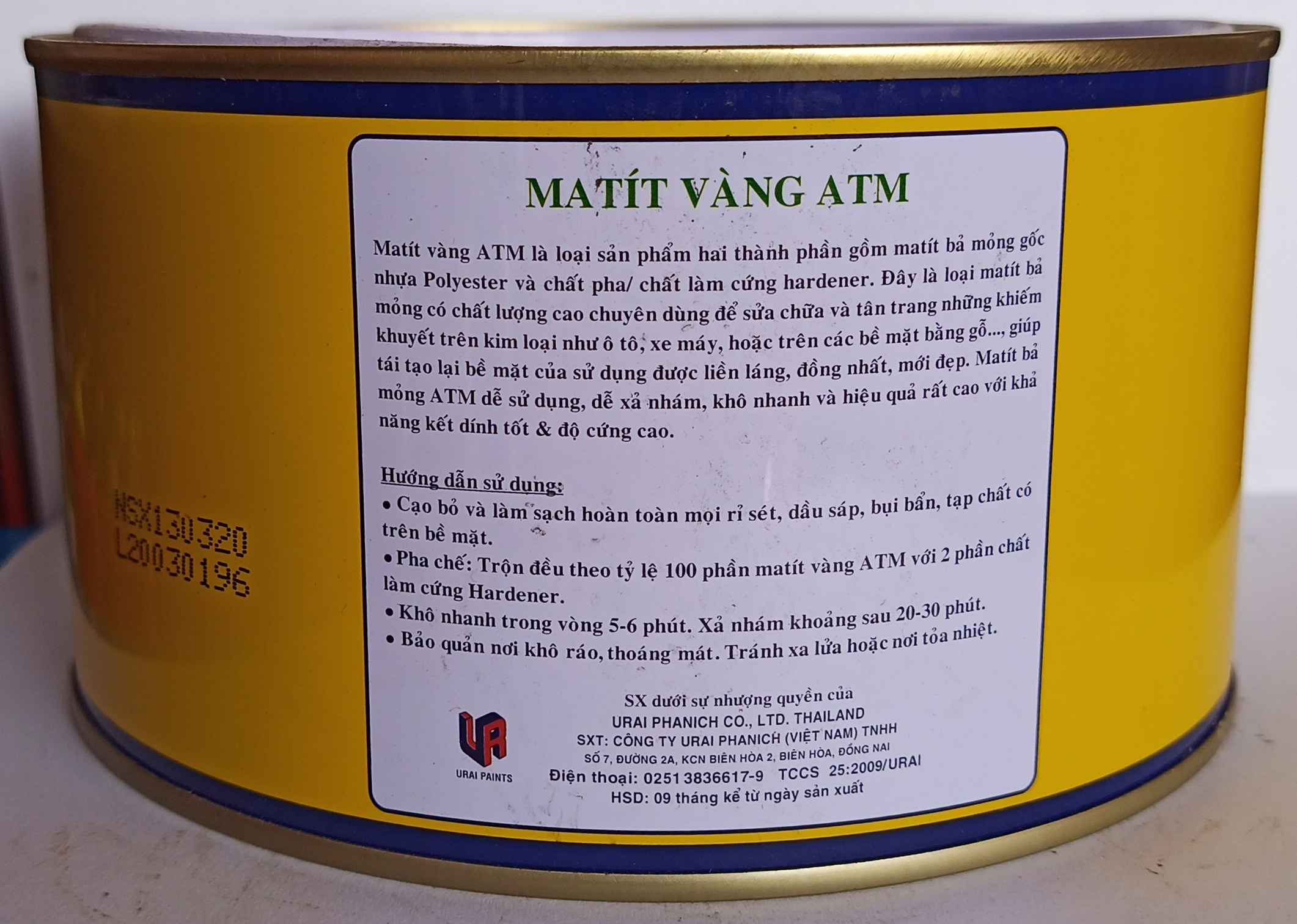 Matít Gold Atm Poly Putty 1kg