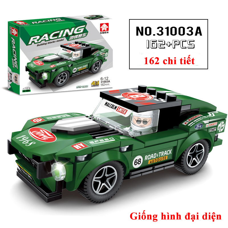 Bộ đồ chơi xếp hình Lego OTO 31003A cho bé hơn 150 chi tiết, thỏa sức tưởng tượng và phát triển trí tuệ,cả nhà có thể cùng chơi