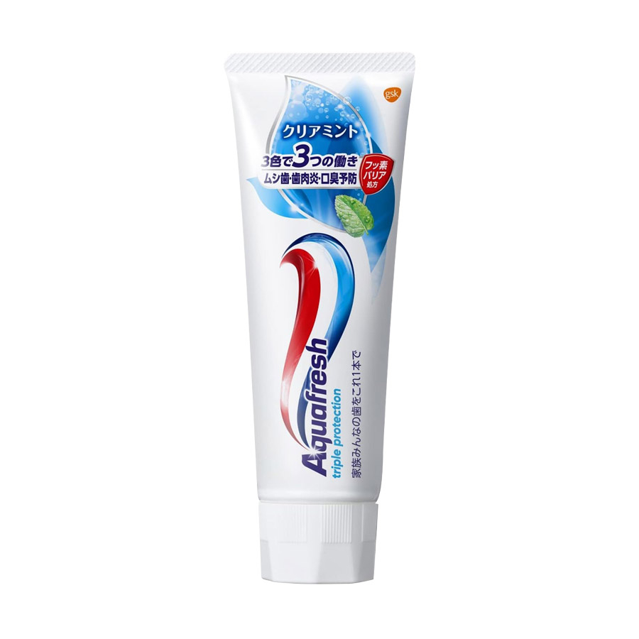 Kem Đánh Răng Aquafresh Triple Protection 140gr - Nội địa Nhật