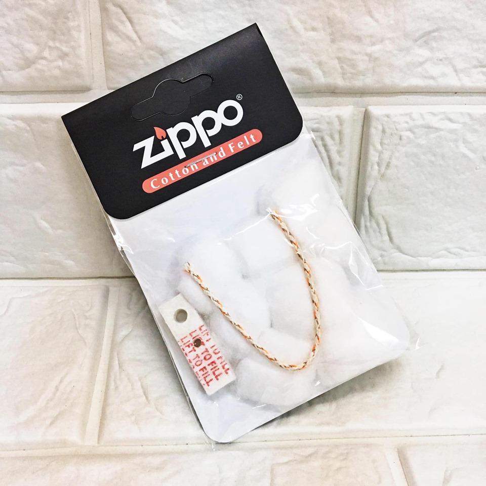 SET BÔNG GÒN ZIPPO 3 MÓN (BÔNG GÒN - BÔNG CHẶN XĂNG - TIM)