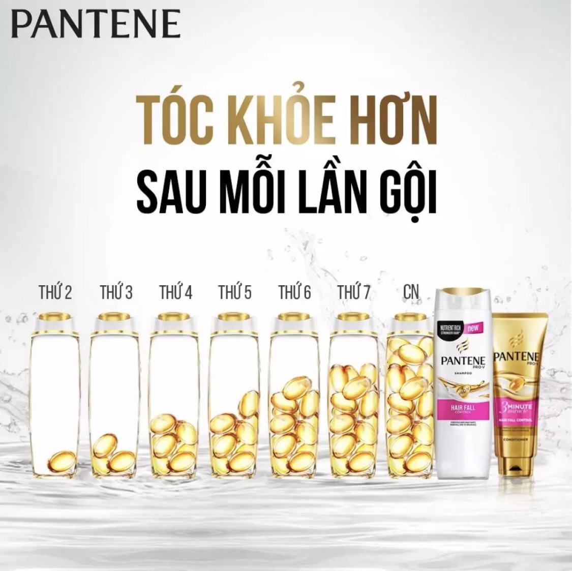 [HCM] DẦU GỘI PANTENE NGĂN RỤNG TÓC 900ML