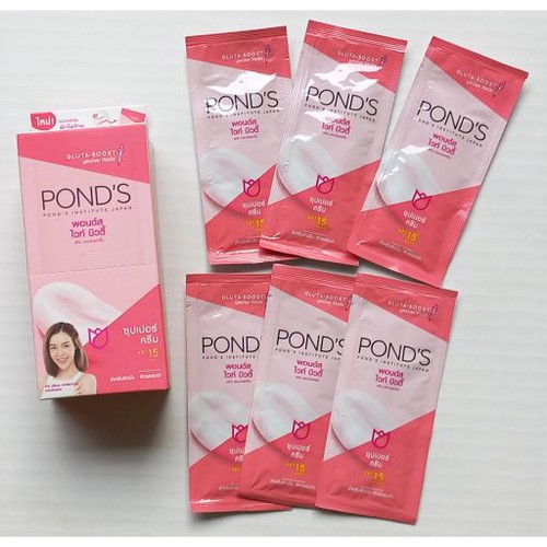 Kem ponds dưỡng trắng hộp 6 gói