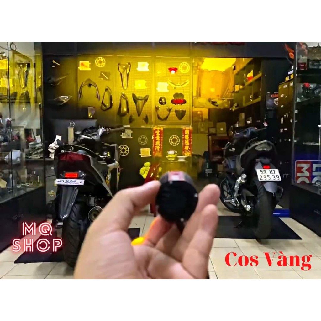 Đèn Trợ Sáng Mini Bi Cầu 2 Mầu Cos Vàng Pha Trắng