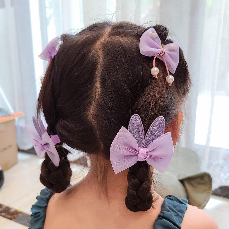 set 2 cái kẹp tóc tóc tay thỏ cho bé.