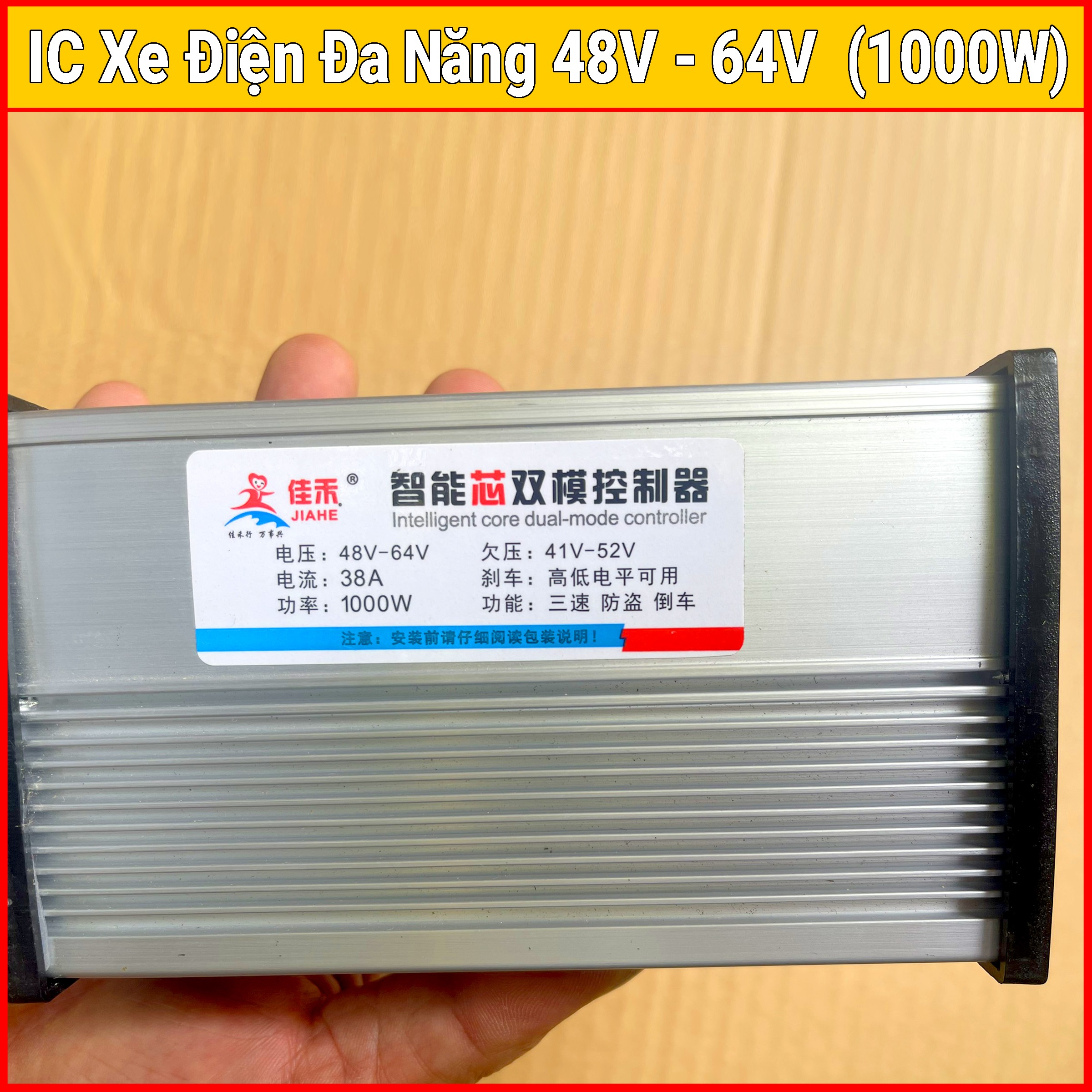 IC điều tốc xe điện 1000W (Dùng cho các dòng xe điện chạy tải 36v - 48v - 60v) BH 12 tháng
