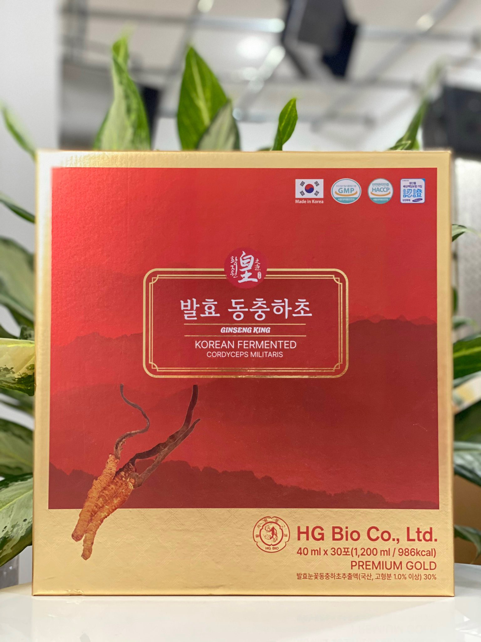 Tinh Chất Đông Trùng Lên Men Cao Cấp Hàn Quốc 30 Gói x 40ml