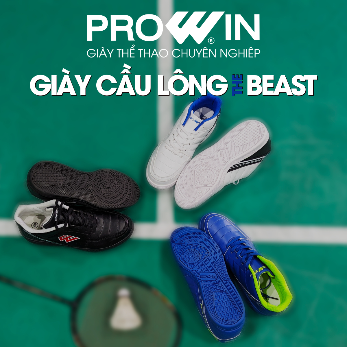 Prowin - Giày cầu lông nam The Beast