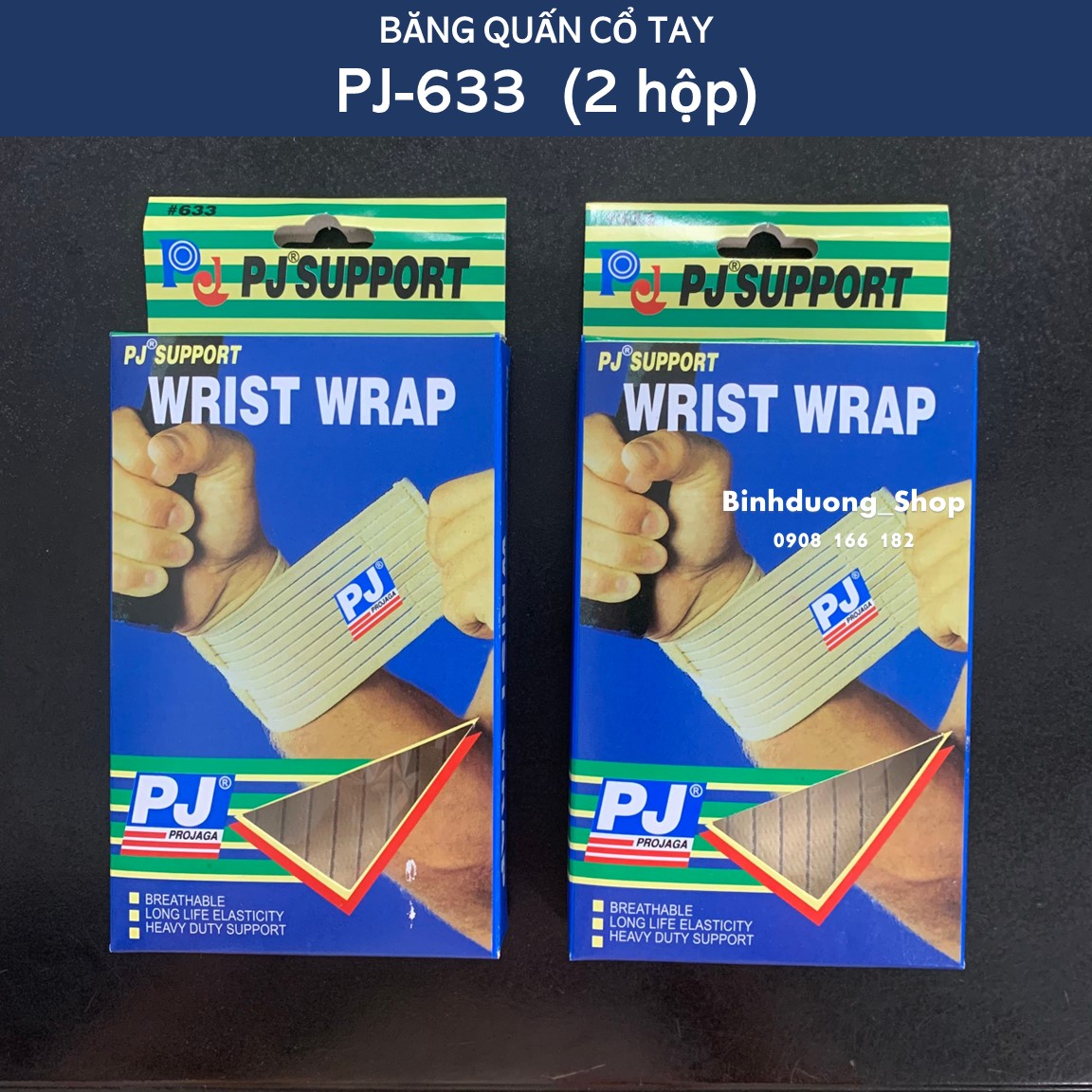 Băng bảo vệ cổ tay PJ-633