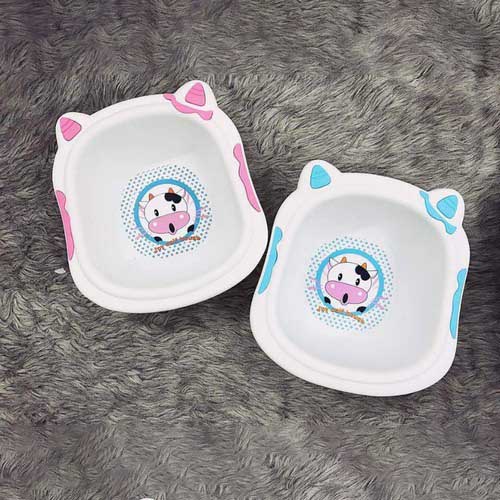 Chậu rửa mặt hình bò sữa