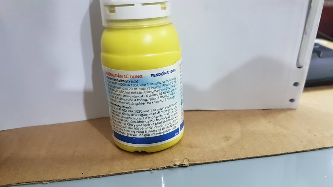 [HCM]Thuốc diệt côn trùng: FENDONA 10SC 50ml/1chai