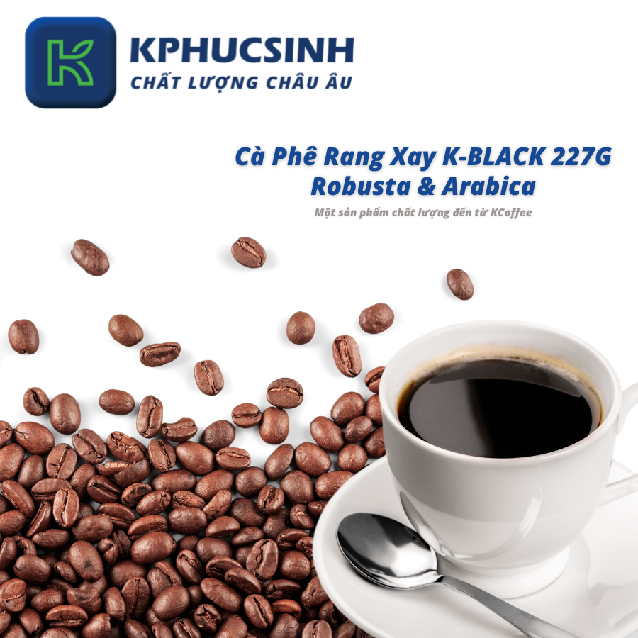 Cà Phê Rang Xay Nguyên Chất K Morning 227g/Túi - Thương Hiệu K COFFEE