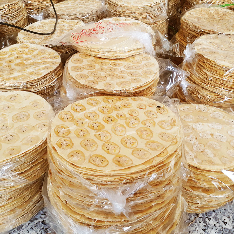 BÁNH PHỒNG SƠN ĐỐC MÌ TRÁNG CHUỐI 100 CÁI (chưa nướng)