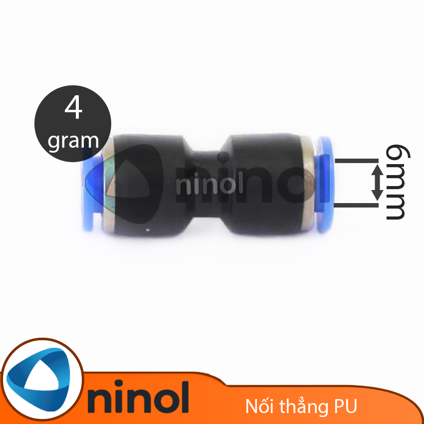 Nối thẳng ống khí nén PU