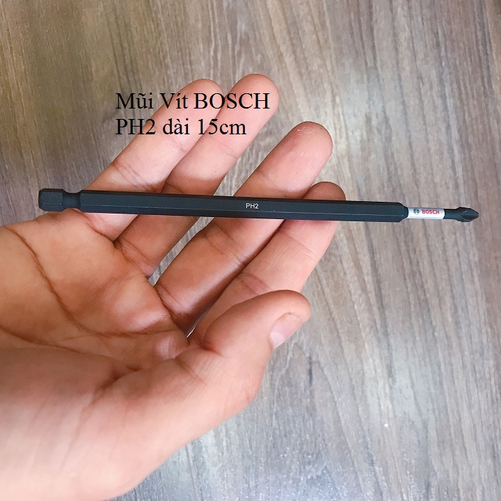 Mũi Bắn Vít 1 Đầu Có Từ Tính Ph2 -150mm