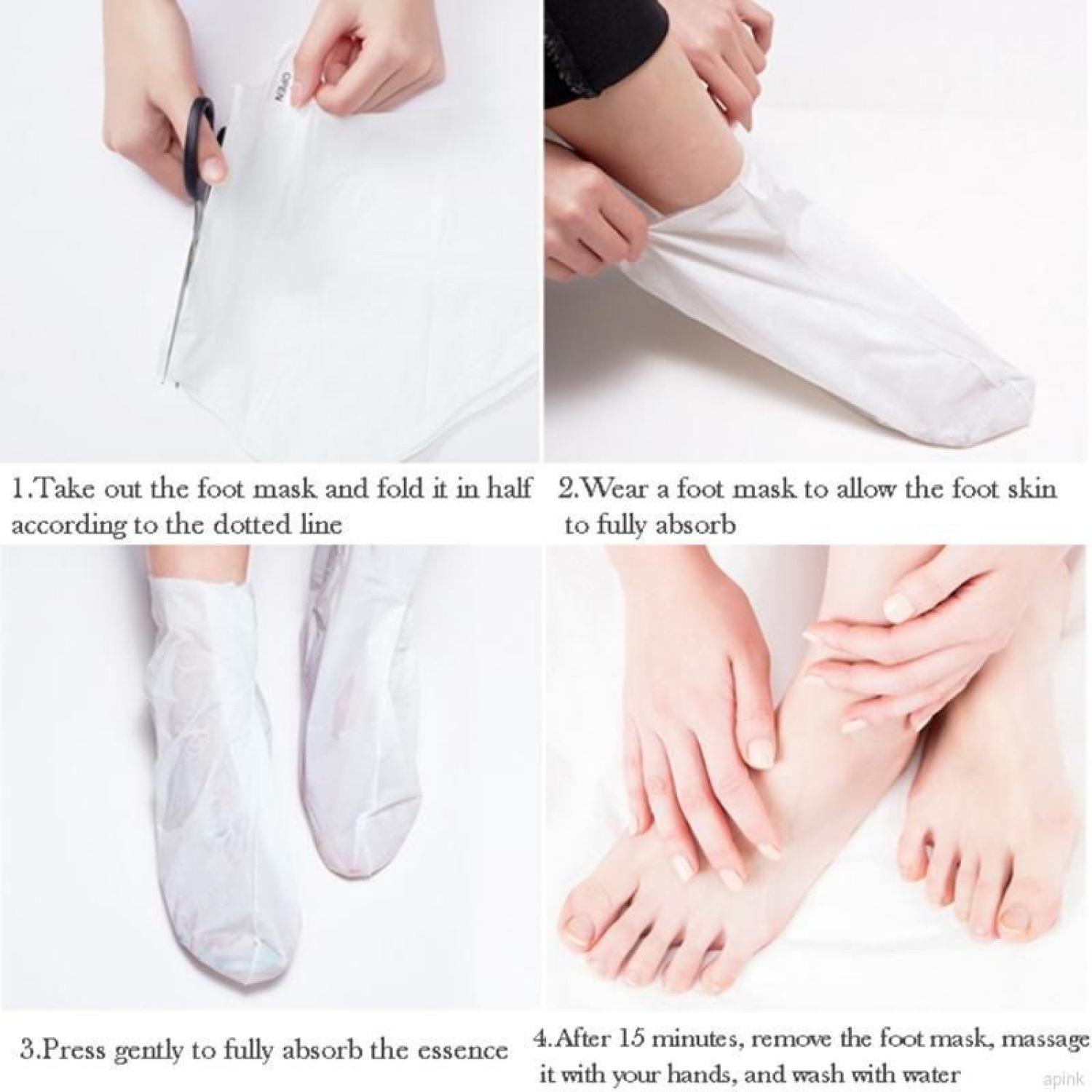 Mặt nạ ủ chân/TAY  Bioaqua - TÚI 2 miếng