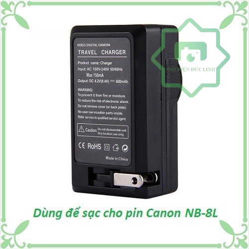 Sạc rời cho pin Canon NB-8L