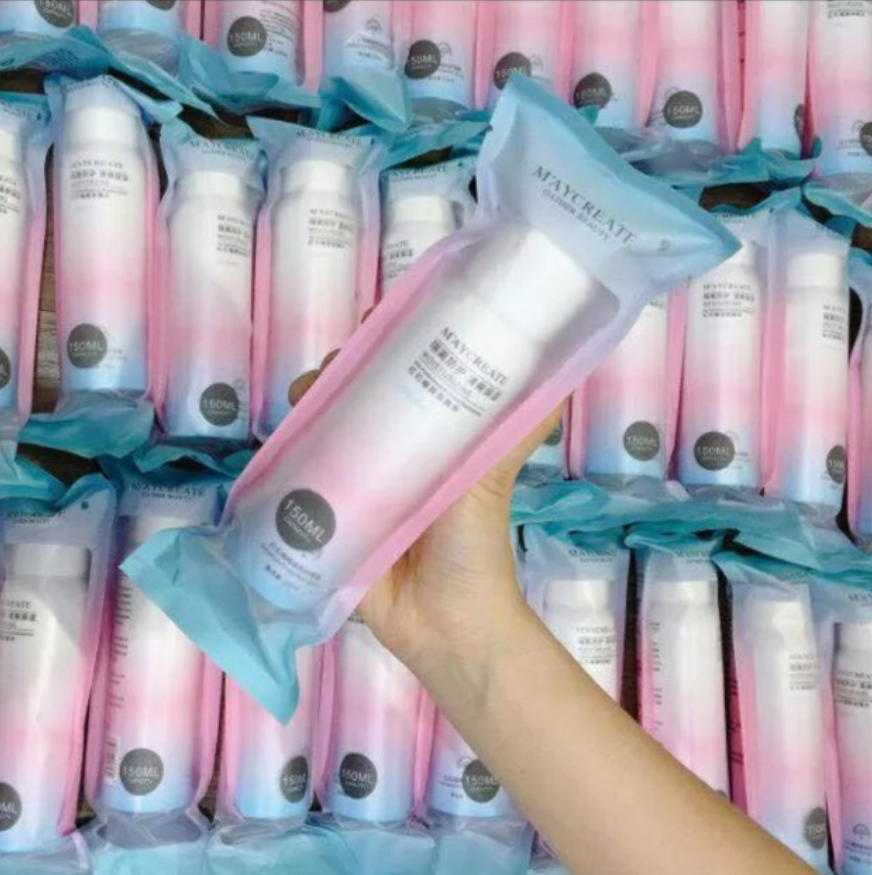 Combo 2 Chai Xịt dưỡng ẩm trắng da - chống nắng Maycreate