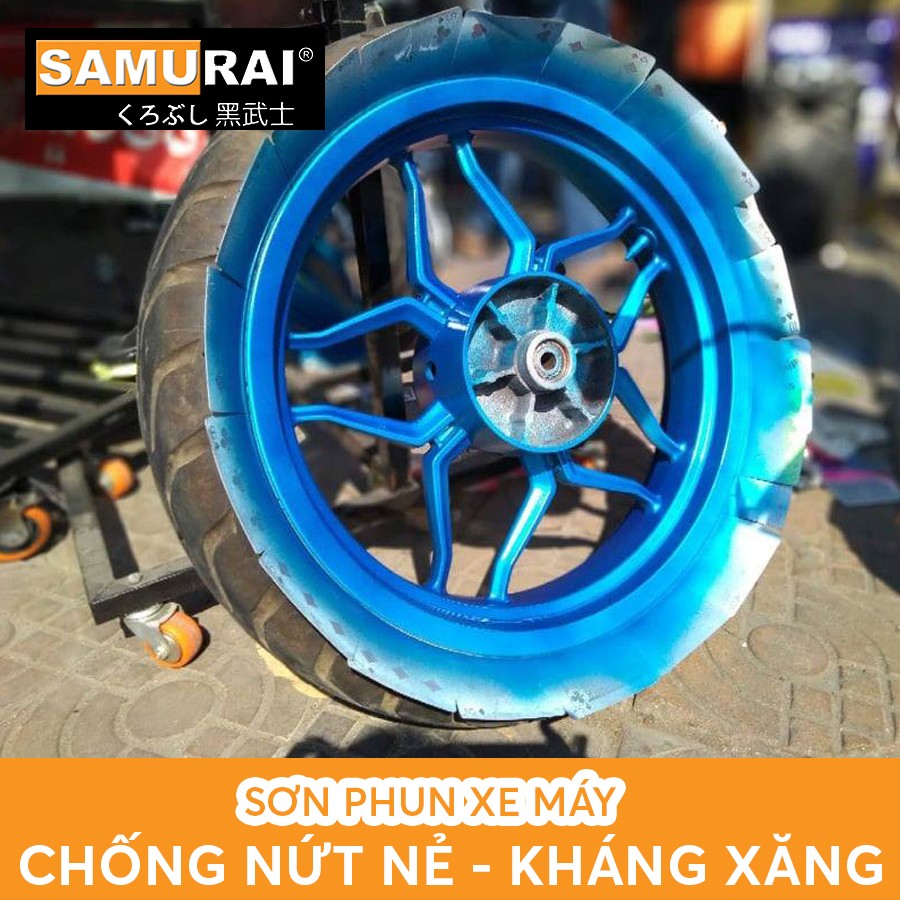 Chai sơn Samurai Y139 màu xanh candy