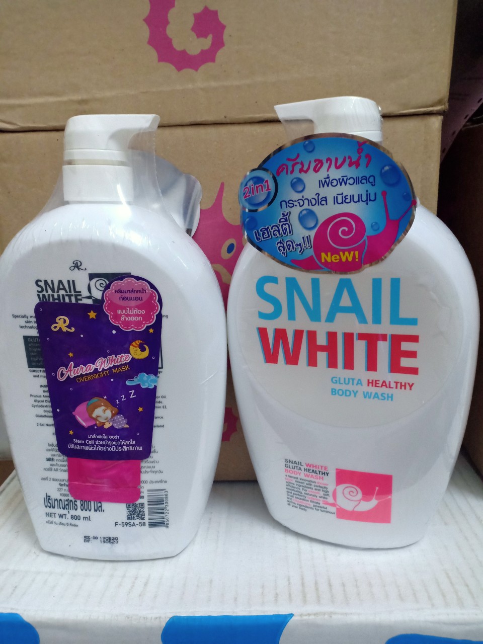 [HCM]SỮA TẮM SNAIL WHITE