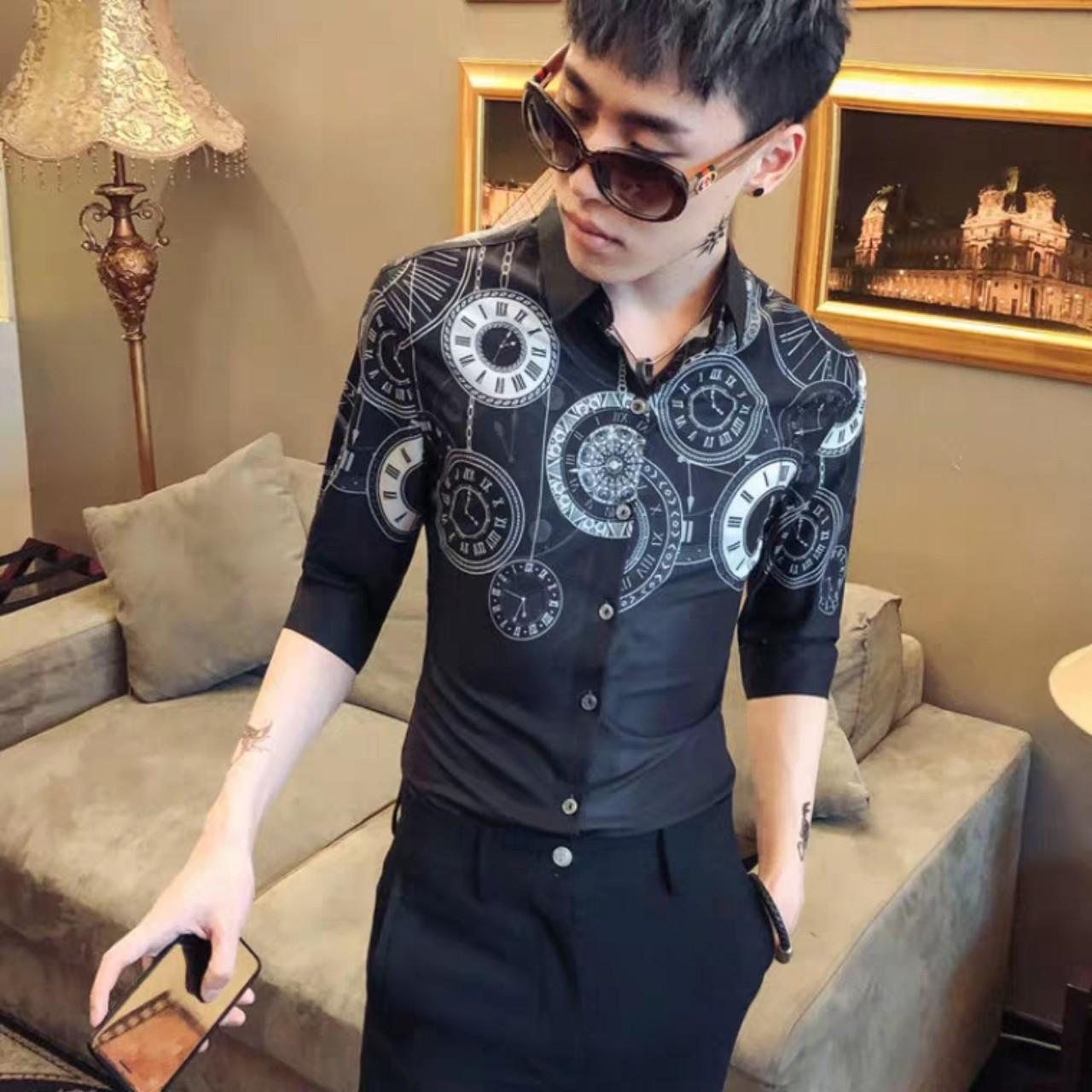 [HCM]Áo sơ mi nam phong cách Hàn Quốc  2019